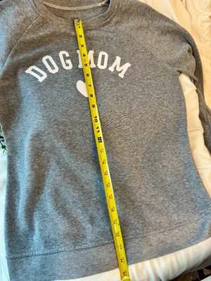 Dog Mom Gray Sweatshirt Crewneck Pullover Size S/M thumbnail 6