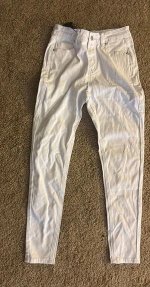 White jeans thumbnail 1