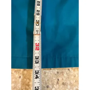 Vintage London Fog Teal Blue Trench Coat Rain Jacket Funnel Neck 12 Reg thumbnail 8
