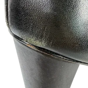 Velvet Angels OTK Leather Platform Boots High Heel Black‎ Women's EU 37 US 7 thumbnail 15