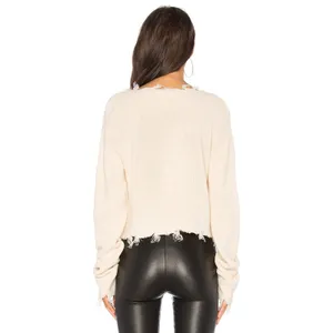 Revolve Lovers and Friends Prospect Sweater Cream Size XS thumbnail 2