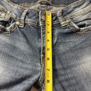 Silver Jeans Co Suki Slim Bootcut Jeans Women's W29 L32‎ Embellished Pockets thumbnail 5