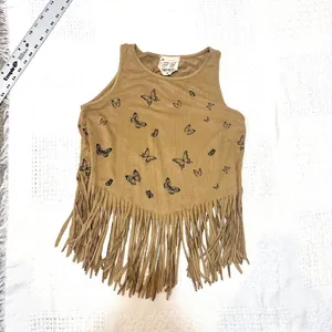 French Pastry XS faux suede fringe butterfly top TS 3556 thumbnail 8