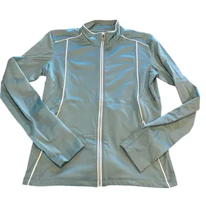 Water Girl Patagonia Track Jacket Womens M‎ Teal Blue Sporty Athleisure Full Zip thumbnail 1