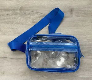Vacation Sunscreen Blue Clear Fanny Pack thumbnail 1