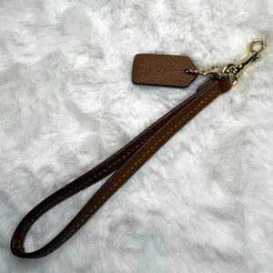 Coach Brown Replacement Hangtag Wristlet Strap thumbnail 2