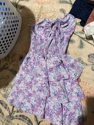 Shein floral tie top thumbnail 1