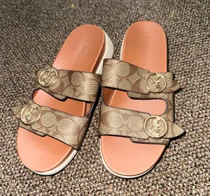 Coach Sandals Platform Leather thumbnail 1