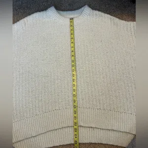 Aerie off-white knitted sweater size XL thumbnail 7