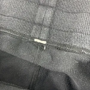 Lululemon Pants Womens 8 Black Jogger Relaxed‎ Fleece Drawstring Zip Pocket thumbnail 7