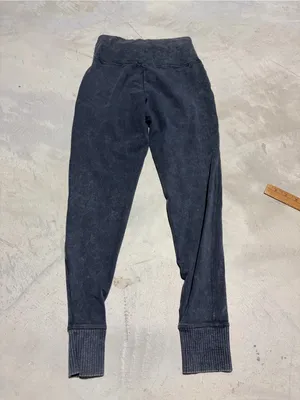 Aerie chill play move Gray Ribbed Waist Jogger Pants medium thumbnail 5