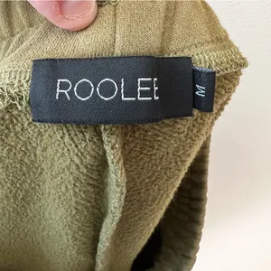 Roolee Women’s Green Cozy Joggers Sweatpants Size Medium‎ thumbnail 2