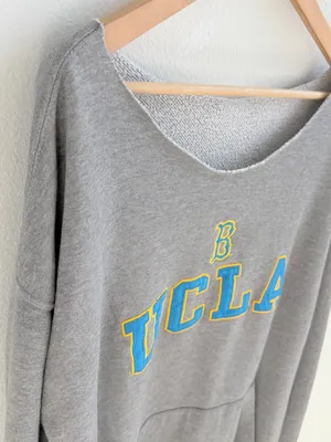 UCLA grey off the shoulder sweatshirt Gray Size XXL thumbnail 8