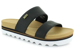 Reef Women's Cushion Banded Horizon Hi Sandal - Black Sz 8 Women's‎ thumbnail 1