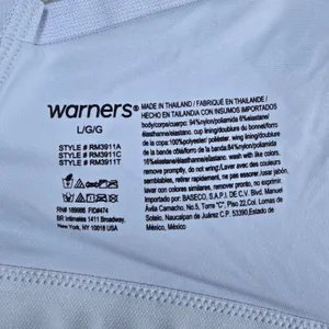 Warners Easy Does It Seamless Stretch Wireless Bra Light Blue RM3911A Large NWT thumbnail 4