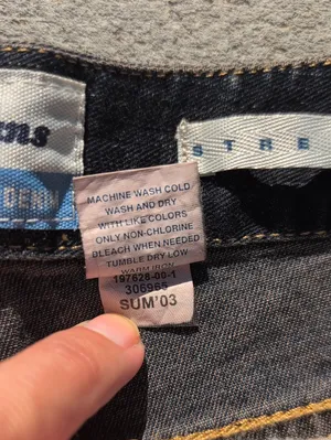 Old Navy Y2K Stretch Jean Shorts | Women's Y2K Old Navy Stretch Denim Shorts thumbnail 4