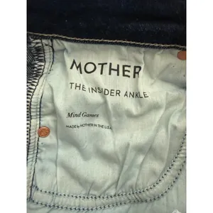 Mother The Insider Ankle Jeans Women 26 Cropped High Rise Straight thumbnail 8