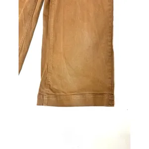 Everlane High Waist Cropped Wide Leg Regular Pants Camel 14 thumbnail 3