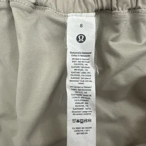 Lululemon Hotty Hot High Rise Shorts 2.5" Taupe Athletic Athleisure Women's 8 thumbnail 6