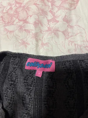 Edikted lacy tube top thumbnail 2