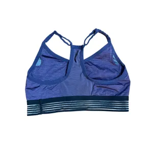 Nike‎ Purple Sports Bra Athletic Support Racerback Sz L thumbnail 2