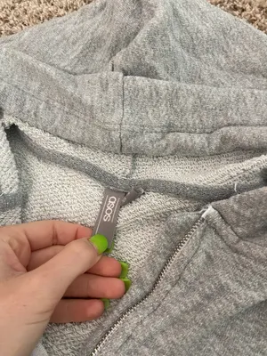 ASOS Cropped Sweatshirt thumbnail 2