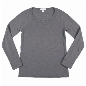 Standard James Perse Cotton Poly French Terry Sweatshirt Gray Size 2 Medium thumbnail 1