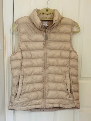 32 Degrees Heat Women’s Puffer Vest in Beige thumbnail 6