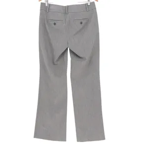Ann Taylor Loft Dress Pants Womens 4 Gray Stretch Formal Business Bootcut Leg thumbnail 4