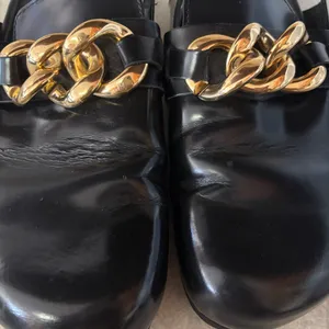 Alohas Black Fireplace Chunky Preppy Coastal Minimalist Lagenlook Clogs 40/10 thumbnail 5