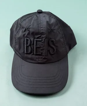 BEIS Unisex Black Adjustable Logo Baseball Hat Cap thumbnail 1