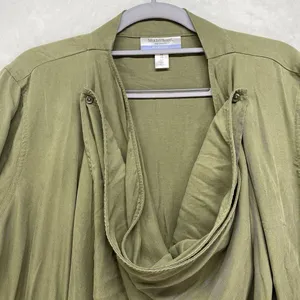 Motherhood Maternity Nursing Cardigan top Womens XL Long sleeve roll tab‎ Shirt thumbnail 4