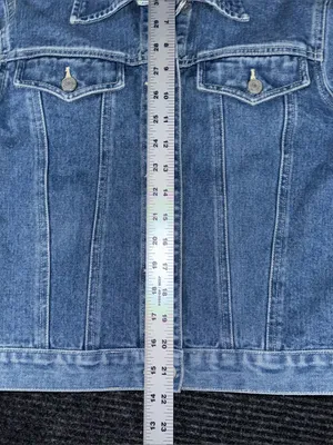 Vintage Denim Jacket Womens Small Floral Embroidery Boho Cottagecore 90s y2k thumbnail 8