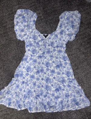 Crystal Doll Women's Floral Dress Size Medium thumbnail 1