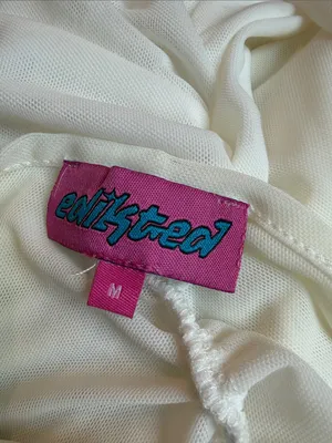 EDIKTED cream ruched blouse thumbnail 5