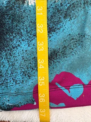 Dolcezza size medium new dress short art wearable artsy unique colorful thumbnail 8