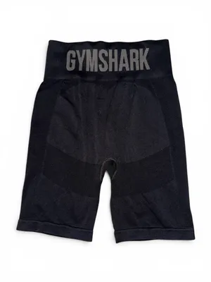 Gymshark Flex Seamless Cycling Shorts Black High Waisted Women’s Size S thumbnail 2
