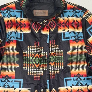 Pendleton Bitterroot Reversible Down Puffer Jacket Size Medium thumbnail 11