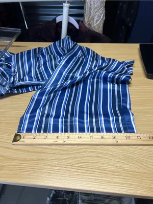 Lauren Ralph Lauren Gatsby II Striped Satin Pajama Lounge Pants Size M thumbnail 12