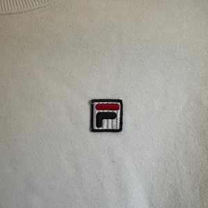 Varsity FILA Tennis White Line Heavy Weight Crewneck Sweatshirt thumbnail 2