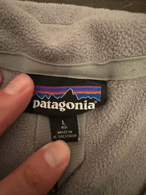 Patagonia Men's Micro D Fleece Jacket-Size Large-Spots- thumbnail 9