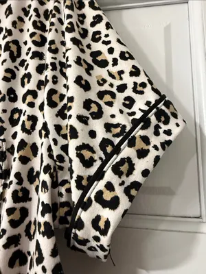 TART INTIMATES Leopard Print Pajama Set Size L women Pants Top thumbnail 5
