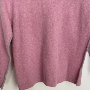 Free People Pink Embroidered Cardigan Sweater Womens Medium New Lilac thumbnail 4