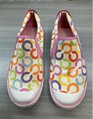 COACH BEALE MULTICOLOR C LOGO MONOGRAM SLIP ON SNEAKER thumbnail 1