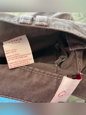 Revice Denim Brown Cargo Carpenter Pants thumbnail 4