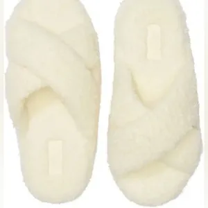 Pink Co-Zzzy Fleece Platform Slipper‎ thumbnail 1