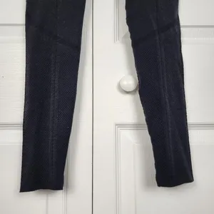 Black Leggings Mesh Calves Accent M/L thumbnail 7