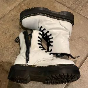 Dr Martens White Jadon Leather Boot Unisex Size 5W 4M EU36 thumbnail 6