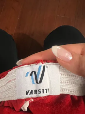 Red Varsity Brand Shorts thumbnail 3