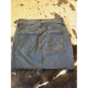 Mother Denim High Waist Mini Skirt In Sexy Just Walked Into Town Size 24 thumbnail 2